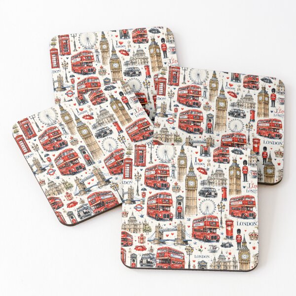 Item preview, Iconic London City Pattern designed and sold by TinyWeird.