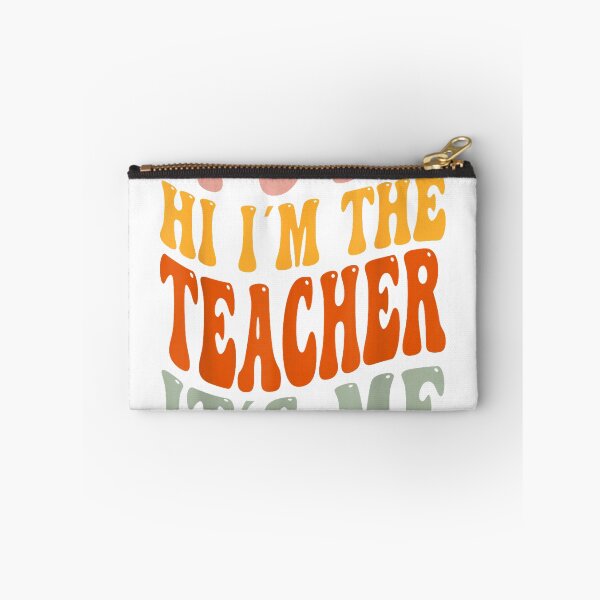 Item preview, It's Me Hi I'm The Teacher It's Me Funny Quote Teacher T-Shirt for Men Women designed and sold by BlaqboyDesigns.