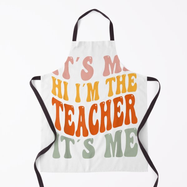 Item preview, It's Me Hi I'm The Teacher It's Me Funny Quote Teacher T-Shirt for Men Women designed and sold by BlaqboyDesigns.