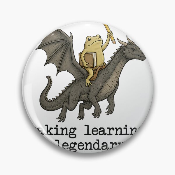 Item preview, Making Learning Legendary Funny Frog Dragon Teacher Teaching T-Shirt designed and sold by teluguredbubble.