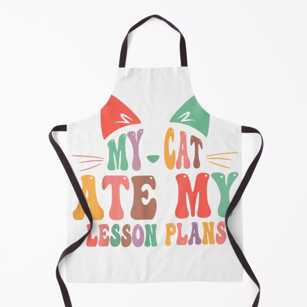 Item preview, My Cat Ate My Lesson Plans Teacher Funny Sarcastic T-Shirt designed and sold by TheMAQ.