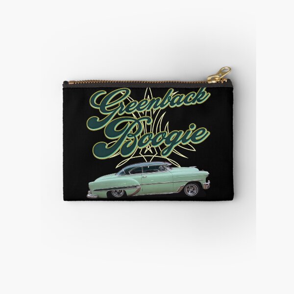 Item preview, 1953 Bel Air Greenback Boogie w text - Lowrider, Kustom, Hot Rod, Muscle Car designed and sold by Elegant Customs.