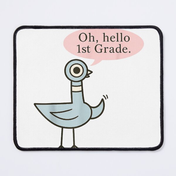 Item preview, Oh Hello First Graders Cute Pigeon 1st Grade Teacher Funny T-Shirt designed and sold by viinnzArt.