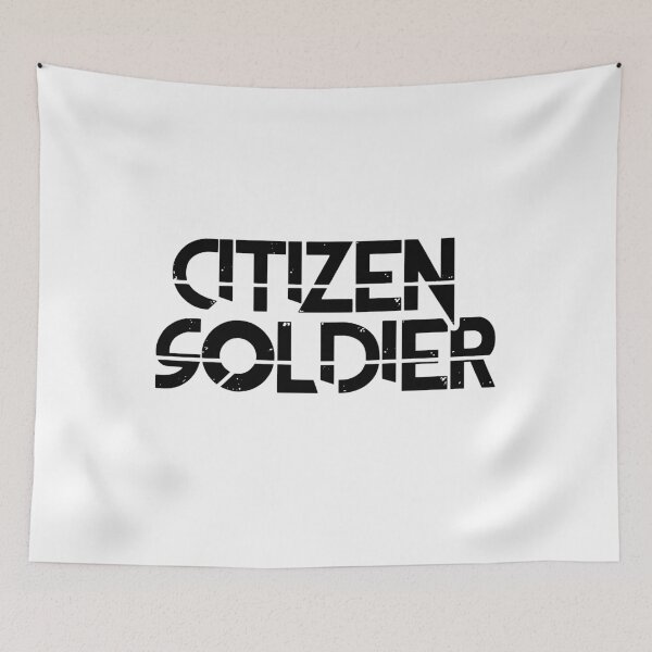 Item preview, Citizen-Soldier designed and sold by CuppaPuns.