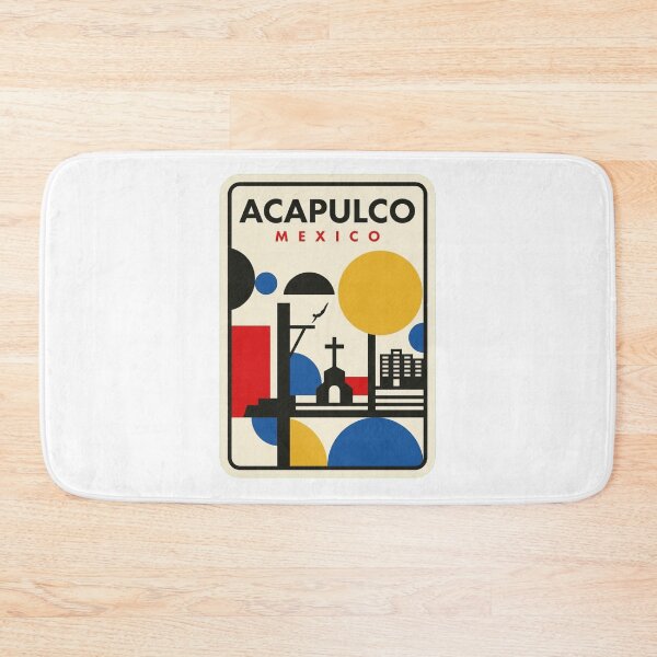Item preview, Retro Acapulco Bauhaus Geometric Skyline designed and sold by k3rstman1.
