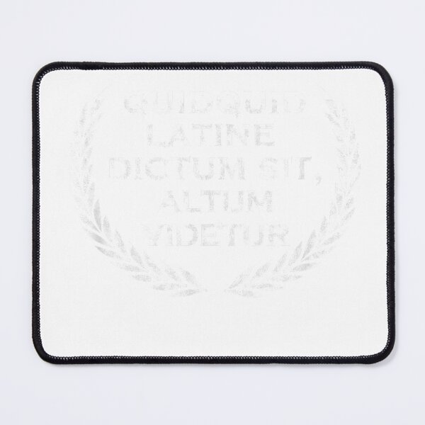 Item preview, Quidquid Latine Dictum Sit Altum Videtur - Teacher T-Shirt designed and sold by Cute-Pretty.