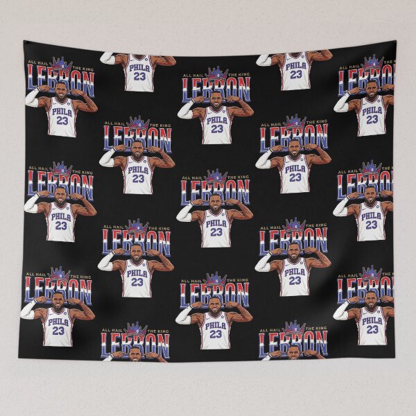 Item preview, King Lebron Basketball Fan Crown Graphic designed and sold by VioArtCreations.