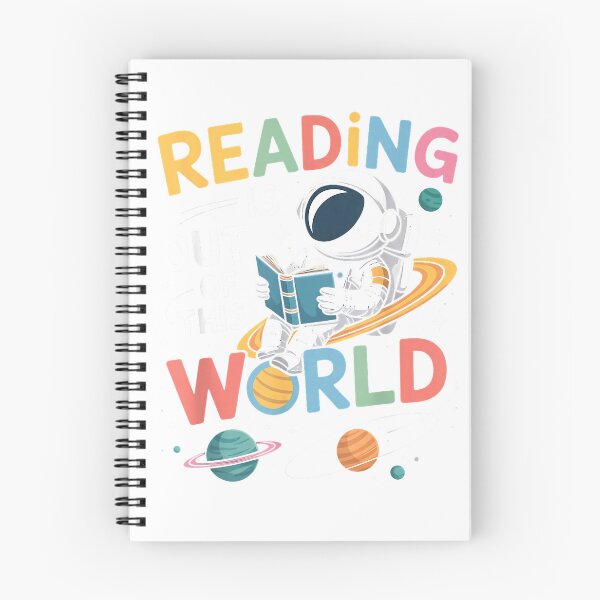 Item preview, Reading is Out of This World Space Funny Books Lover Kids T-Shirt designed and sold by bunnymoon stickers.