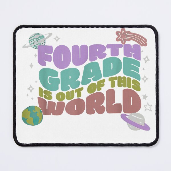 Item preview, Retro Fourth Grade Is Out of This World's 4th Outer Space T-Shirt designed and sold by Atros.