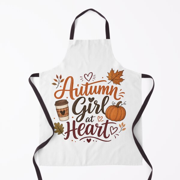 Artikelvorschau, Herbstmädchen im Herzen | Niedliches Herbstdesign für Frauen | Gemütliches Herbstgeschenk entworfen und verkauft von PrintSparkDesigns.