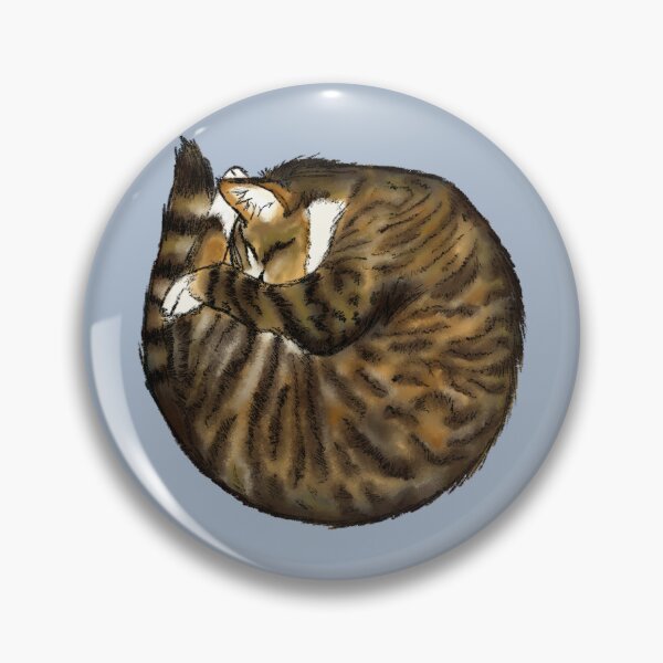 Artikelvorschau, Tabby Cat Circle entworfen und verkauft von Cat and Kagagi.