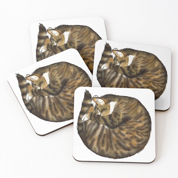 Item preview, Tabby Cat Circle designed and sold by Cat and Kagagi.
