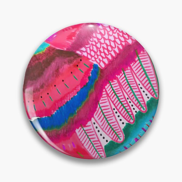 Item preview, Vibrant Pink Bird Folk Art Illustration designed and sold by warrrsx.