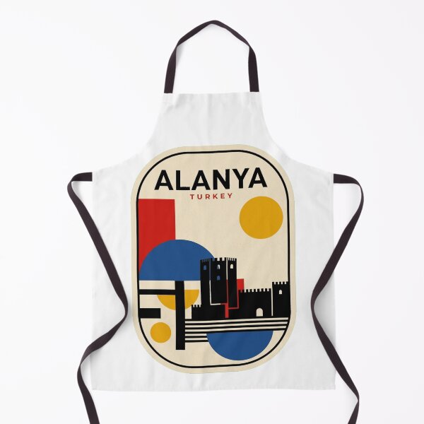 Item preview, Retro Alanya Bauhaus Geometric Skyline designed and sold by k3rstman1.