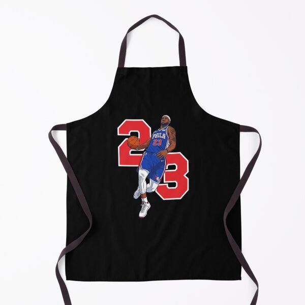 Aperçu de l'œuvre LeBron James, 76ers de Philadelphie créée et vendue par VioArtCreations.