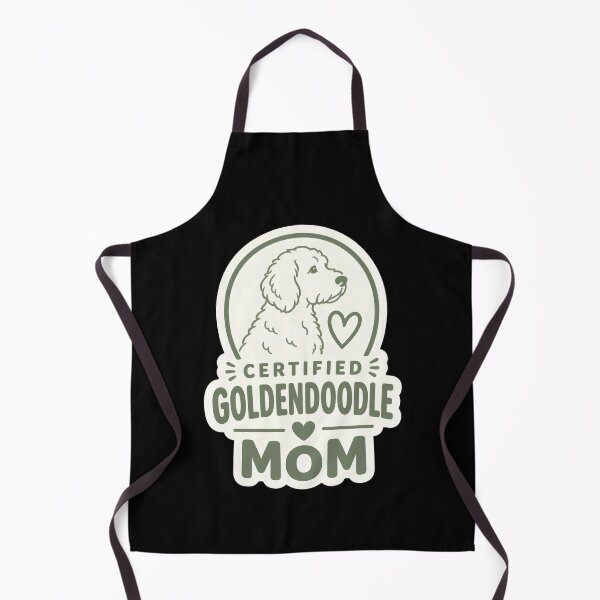 Item preview, Certified Goldendoodle Mom Minimalist Heart Design designed and sold by CalmDownZone ⭐️⭐️⭐️⭐️⭐️.