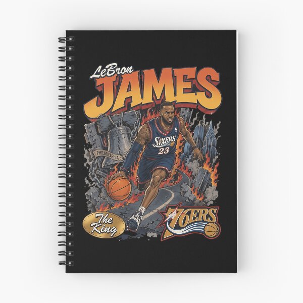 Item preview, Lebron James Philadelphia 76Ers The King 76Ers designed and sold by VioArtCreations.
