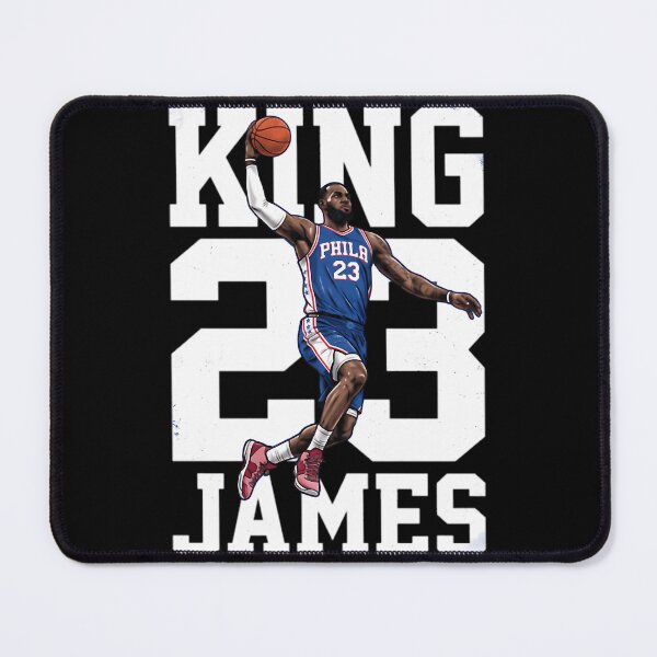 Item preview, Lebron James Philadelphia 76Ers designed and sold by VioArtCreations.