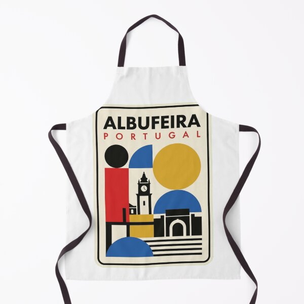 Artikelvorschau, Retro Albufeira Bauhaus Geometrische Skyline entworfen und verkauft von k3rstman1.