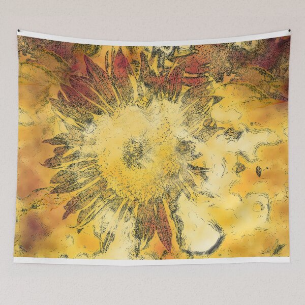 Item preview, Sunflower Modern Art designed and sold by gelibolu.