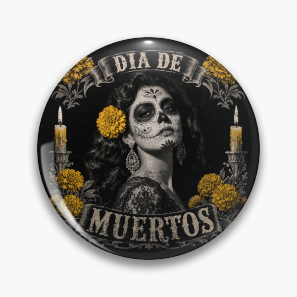 Item preview, Catrina – Day of the Dead Vintage Portrait designed and sold by Nacho Average Designs.
