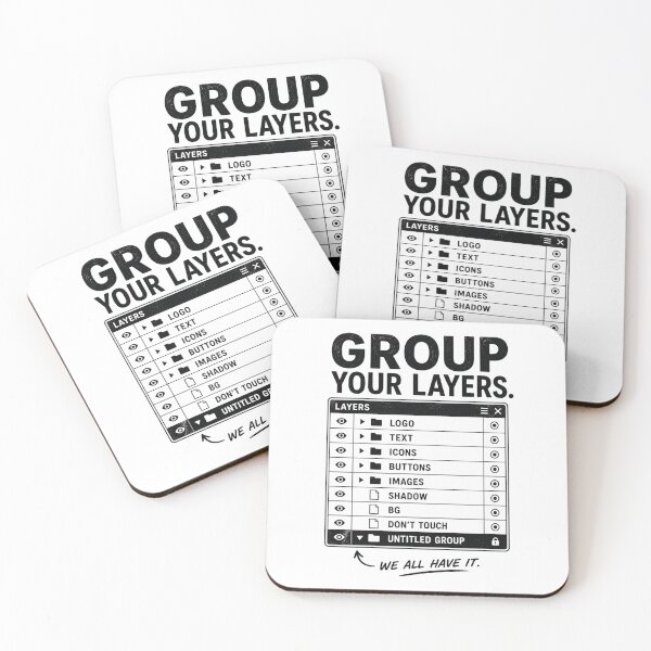 Item preview, Group Your Layers Untitled Group UI UX Design designed and sold by MotionBanana Art.
