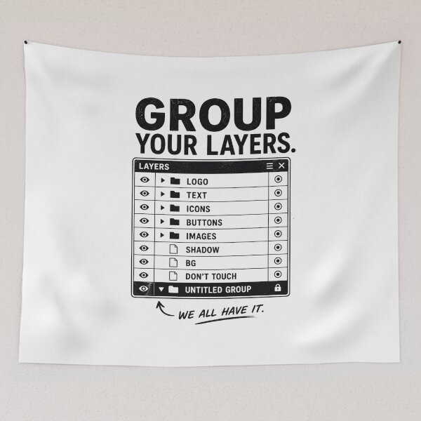Item preview, Group Your Layers Untitled Group UI UX Design designed and sold by MotionBanana Art.