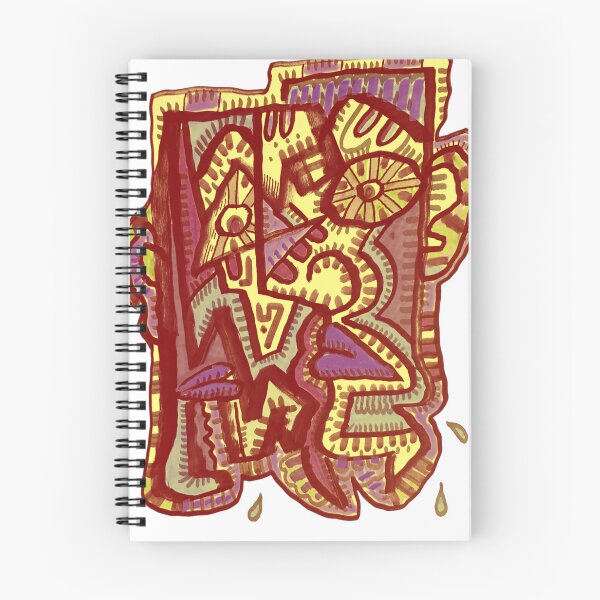 Item preview, Abstract Neo Expressionist Face Illustration designed and sold by warrrsx.