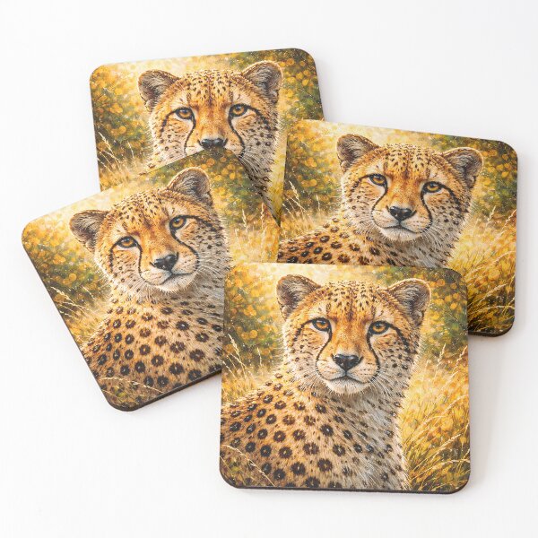 Item preview, Golden Gaze of the Cheetah designed and sold by Pixel Junkies Studio.