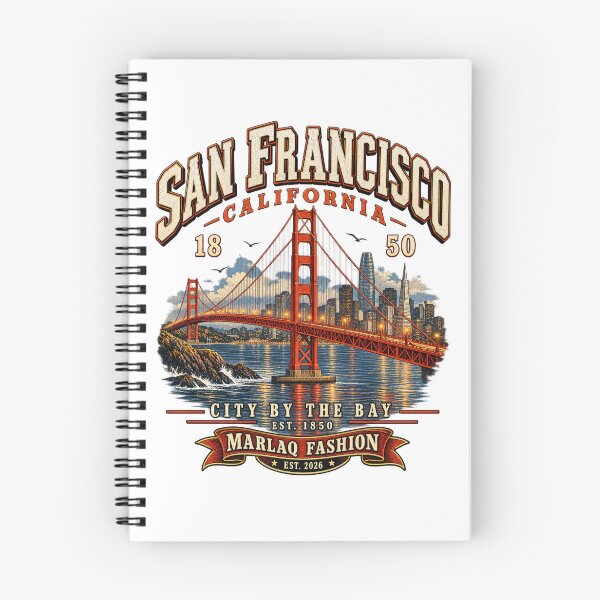 Item preview, Iconic San Francisco Golden Gate Bridge City by marlaq fashion  designed and sold by Marlaq fashion .