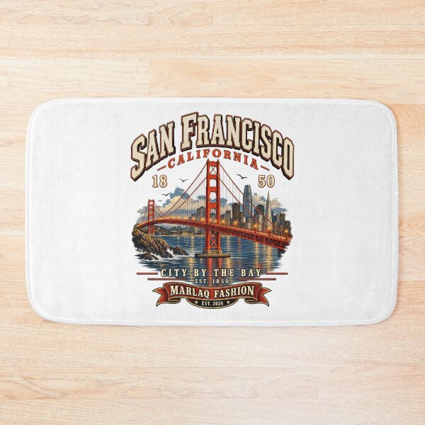 Item preview, Iconic San Francisco Golden Gate Bridge City by marlaq fashion  designed and sold by Marlaq fashion .