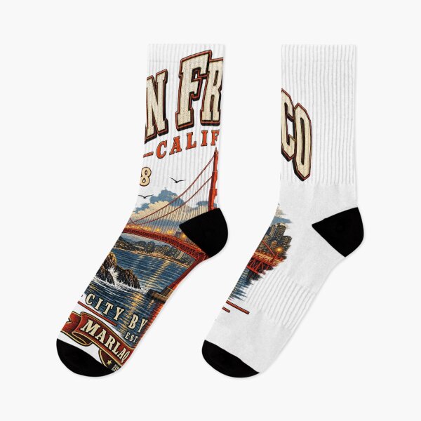 Item preview, Iconic San Francisco Golden Gate Bridge City by marlaq fashion  designed and sold by Marlaq fashion .