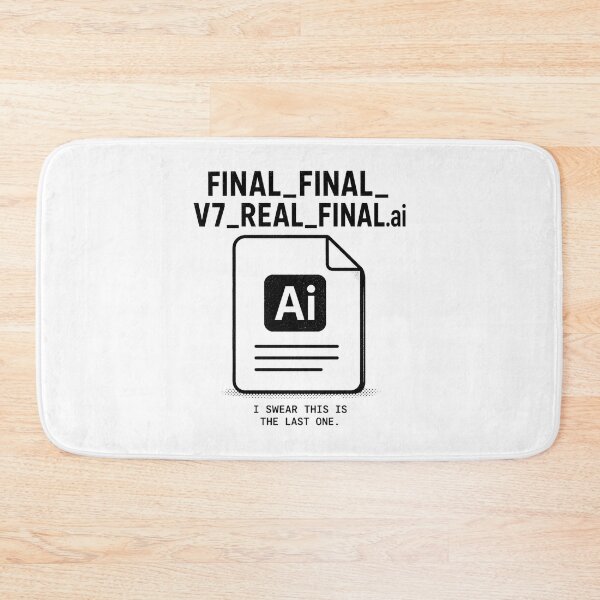 Item preview, Final Real Final File Name Graphic Designer Humor designed and sold by MotionBanana Art.