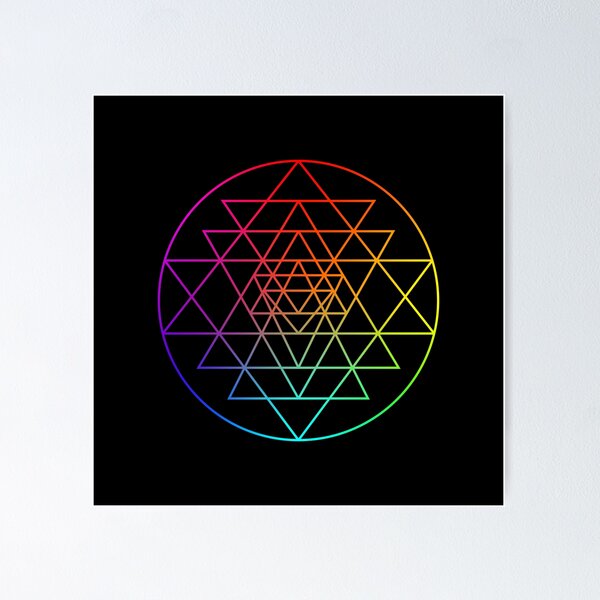 Item preview, Sri Yantra triangles designed and sold by elfina.