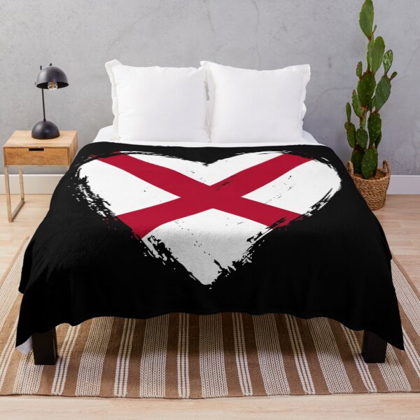 Item preview, Corazón de bandera de Alabama en estado de deterioro AL designed and sold by shitpostee.
