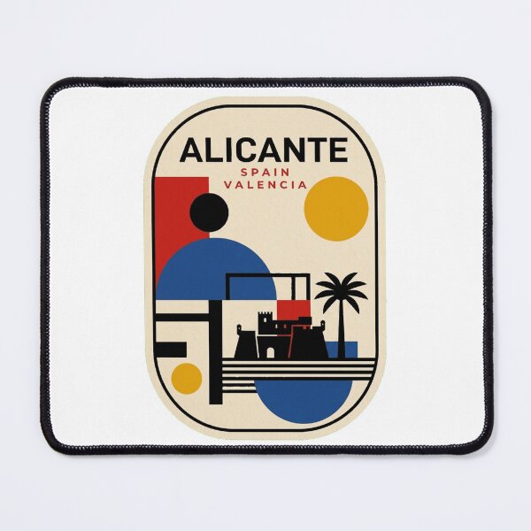 Item preview, Retro Alicante Bauhaus Geometric Skyline designed and sold by k3rstman1.