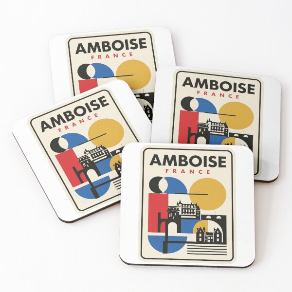Item preview, Retro Amboise Bauhaus Geometric Skyline designed and sold by k3rstman1.