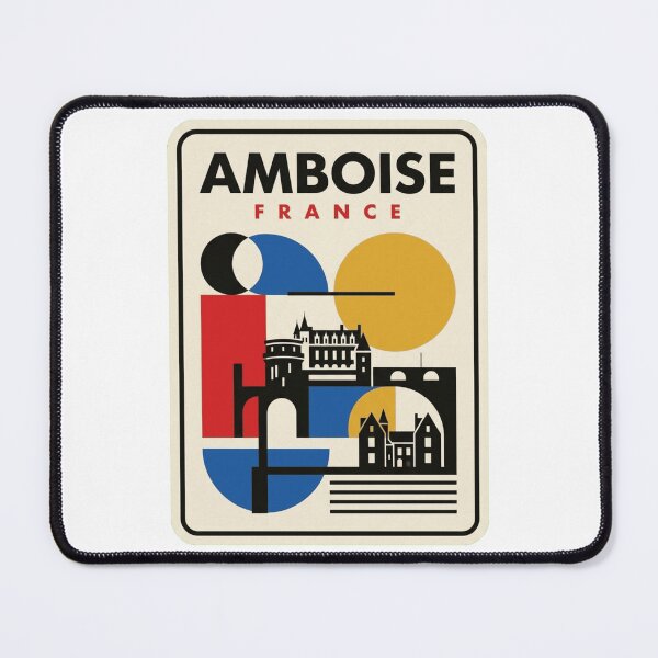 Item preview, Retro Amboise Bauhaus Geometric Skyline designed and sold by k3rstman1.