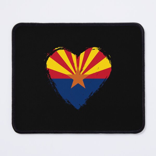Item preview, Distressed Arizona Flag Heart AZ designed and sold by shitpostee.