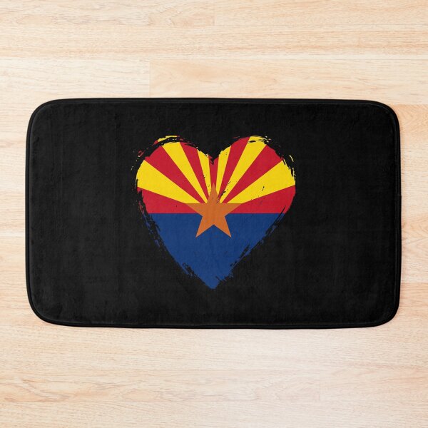 Item preview, Distressed Arizona Flag Heart AZ designed and sold by shitpostee.