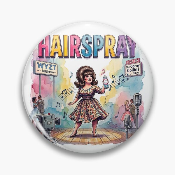 Item preview, Hairspray the Musical designed and sold by Lyric Vault - Rock on.