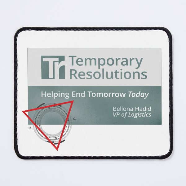 Item preview, Temporary Resolutions Biz Card — Person Of Interest designed and sold by widdart.
