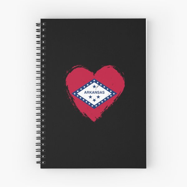 Item preview, Distressed Arkansas Flag Heart AR designed and sold by shitpostee.