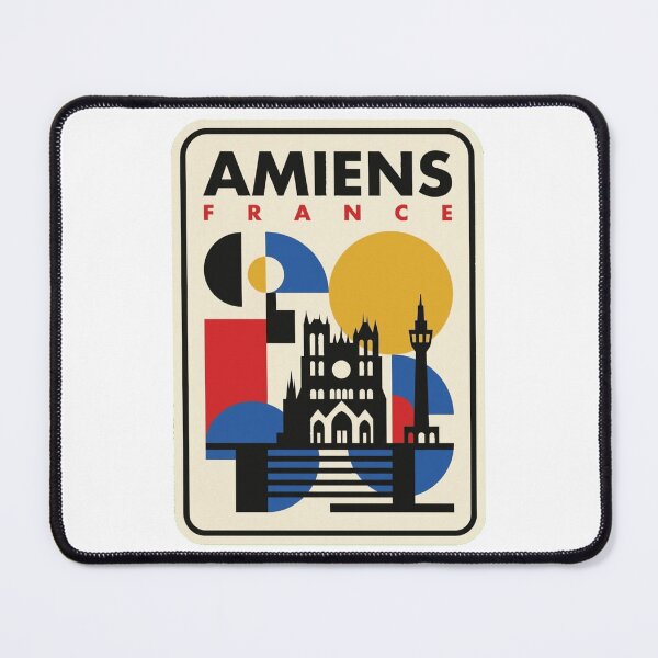 Item preview, Retro Amiens Bauhaus Geometric Skyline designed and sold by k3rstman1.