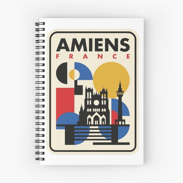 Item preview, Retro Amiens Bauhaus Geometric Skyline designed and sold by k3rstman1.