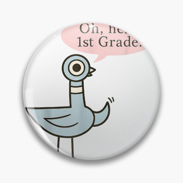 Item preview, Oh Hello First Graders Cute Pigeon 1st Grade Teacher Funny T-Shirt designed and sold by viinnzArt.