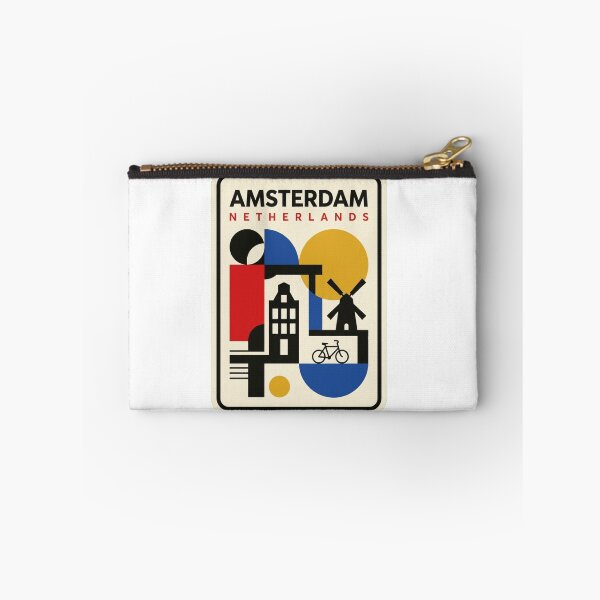 Item preview, Retro Amsterdam Bauhaus Geometric Skyline designed and sold by k3rstman1.
