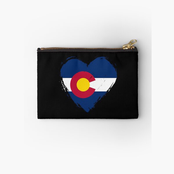 Item preview, Distressed Colorado Flag Heart CO designed and sold by shitpostee.