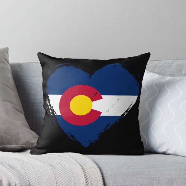 Item preview, Distressed Colorado Flag Heart CO designed and sold by shitpostee.