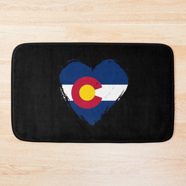 Item preview, Distressed Colorado Flag Heart CO designed and sold by shitpostee.